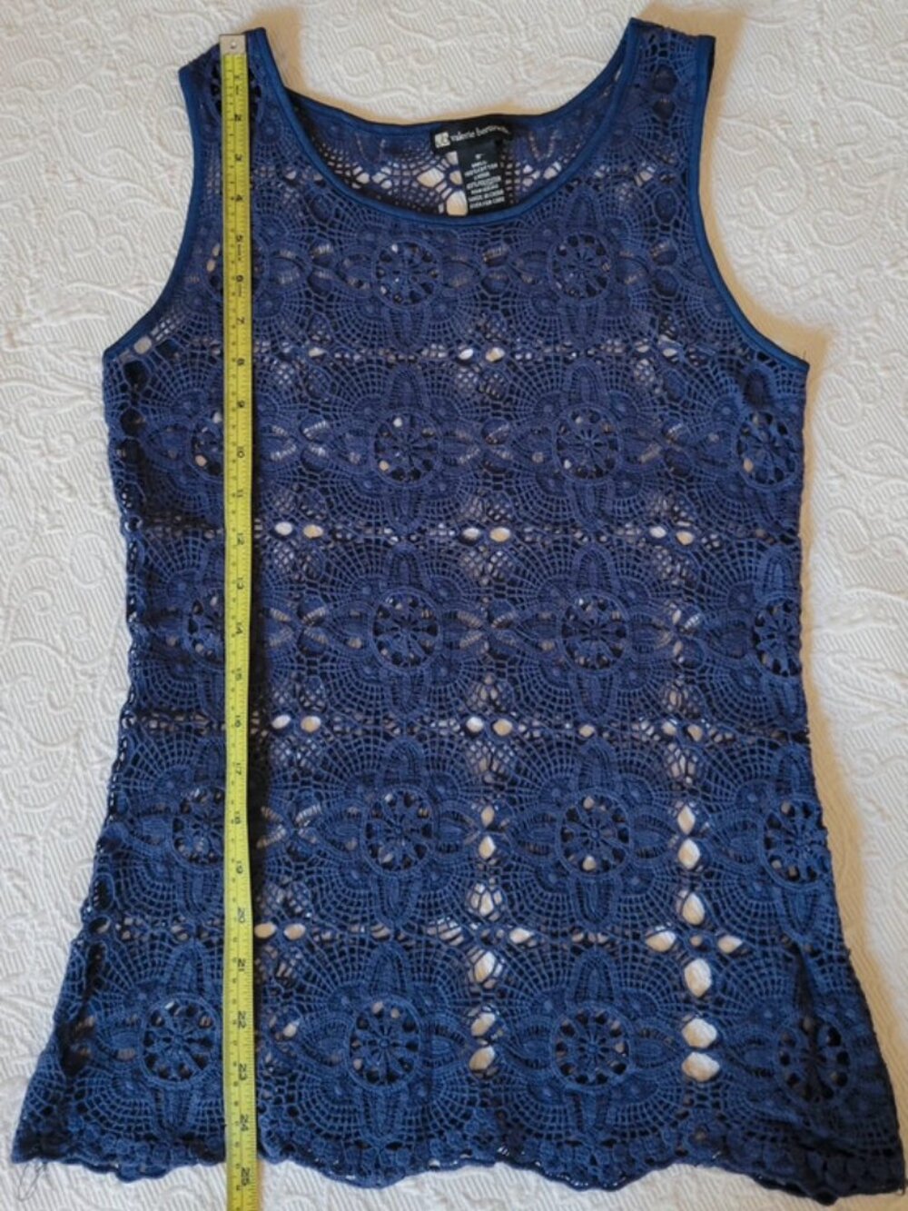 Cotton Lace Top, S - Picture 3 of 7